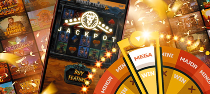 Bônus Jackpot Leo Vegas