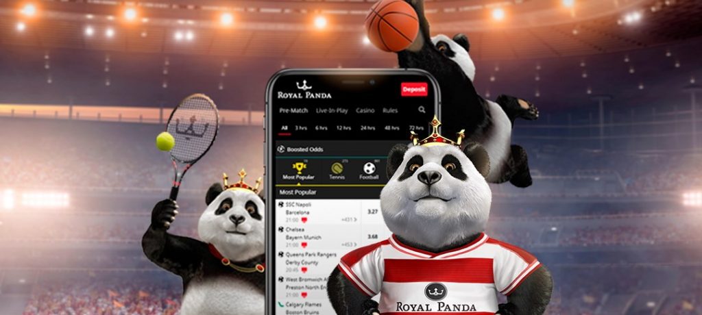 Aposta Esportiva Grátis de R$150 é a novidade para quem chega ao Royal Panda