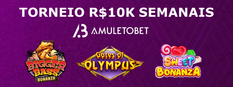 Amuletobet entrega R$10 mil semanais em torneio de slots | Roleta Grátis